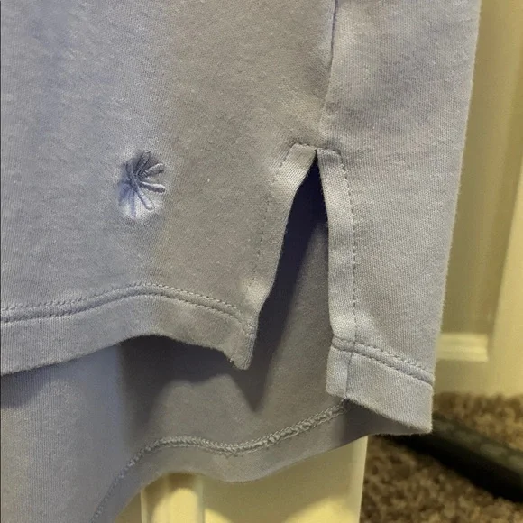 Isaac Mizrahi Live Light Purple Scoop Neck Tunic-3/4 inch sleeves- Large - Picture 5 of 12